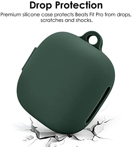 Beats Fit Fit Pro כיסוי מקרה, פילוטו סיליקון פעימות Fit Pro Pro אוזניים מארז לנשים עם אביזרי מגן