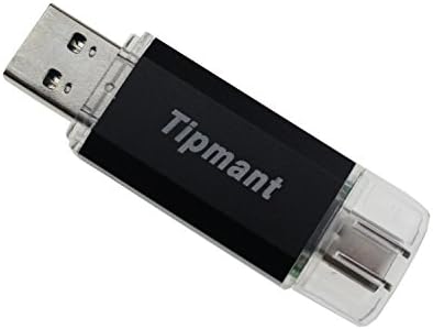 TIPMANT 64GB 2 ב 1 כונני פלאש USB למחשב מחשב Type-C טלפון סלולרי טלפון סלולרי טלפון נייד חכם אחסון