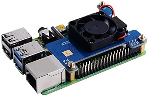 Raspberry Pi 4b/3b + Poe Power Over Ethernet Module Module Cooling Module On Loce OLED Network Wanist