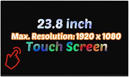 ARUISIFX 23.8 החלפת מסך מגע FHD עבור HP 24-F0046 24-F0047C תצוגת LCD לוח LCD