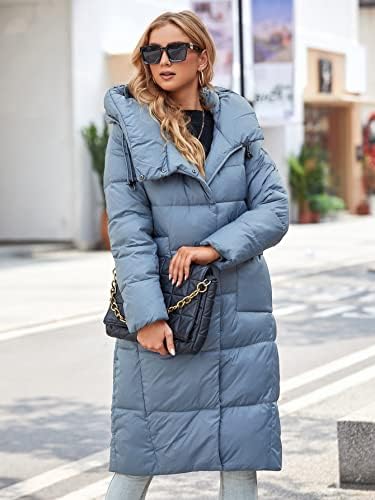 Tracywoll מעילי חורף לנשים אופנה אופנה מזדמנת כיס כפול מכופף מעיל פוח חום מעיל חום מיוחד סתיו ואופנת