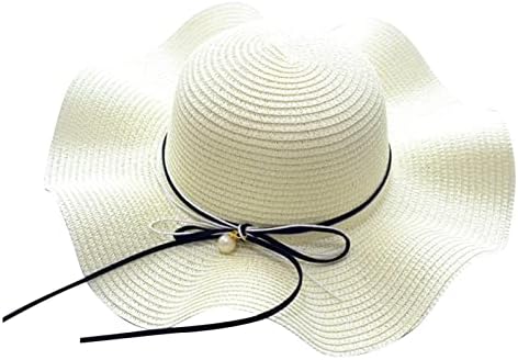 כובעי מגן חוף מתקפל להפשיל שמש כובע עד 50 + כובעי נשים קיץ רחב קש כובע קיץ שמש כובעי תקליטונים חיצוני