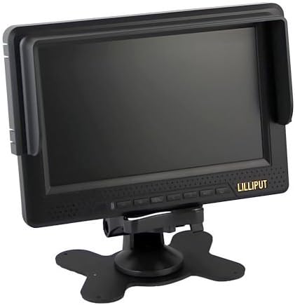צג Lilliput 7 עבור מצלמת וידאו HD; אות קלט: HDMI, YPBPR, AV; Lilliput 668GL-70NP/H/Y עבור DSLR
