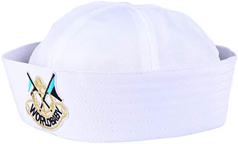 אבזרי אוגן לבן חיל הים סיילור כובעי למבוגרים סיילור תלבושות כובע המפלגה טובות