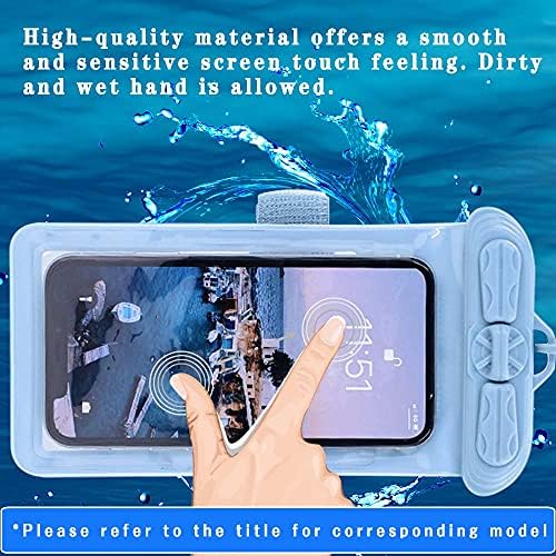 1 טלפון חכם עמיד למים פאוץ יבש תיק חדש גרסה כחול