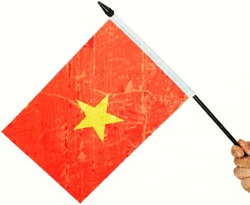 Zigvert US American American & Vietnam Display Flag Displat