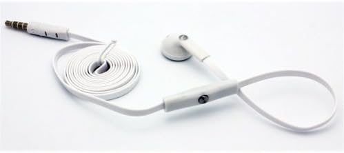 אוזניות מונו חוטיות חוטיות חוטיות מיקרופון אוזניות יחיד אוזניות יחיד לאוזניות למיקרופון של Verizon Samsung