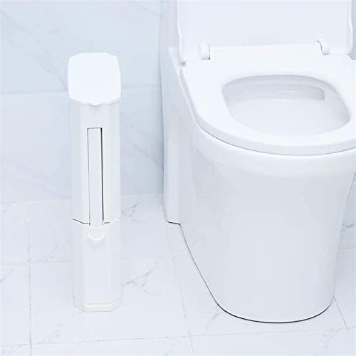 AOOF Fash Can ניקוי מברשות טואלט סט אמבטיה מחזיק אחסון משולב 3L לבן 1998 גרם/70.5oz