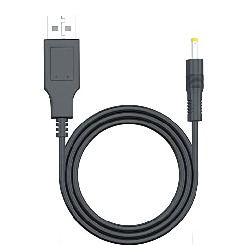 DKKPIA USB עד DC טעינה כבל מחשב נייד מחשב נייד כבל חשמל עבור צרעת ברקוד טכנולוגיות WWS500 WWS550I