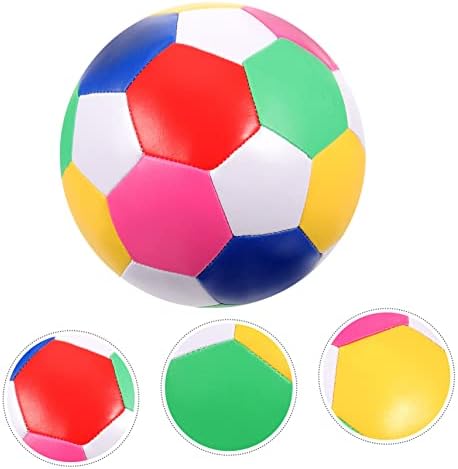 צעצועי כדורגל דוממים של 2 יחידים רכים לילדים לילדים צעצועי כדורגל כדור צעצועי ילד, ספוג, ספוג