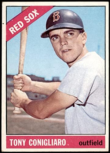 1966 Topps 380 Tony Conigliaro Boston Red Sox VG+ Red Sox