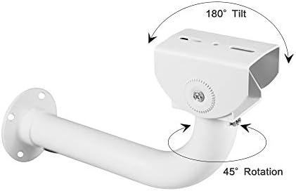 compcctv CCTV מצלמת אבטחה הרכבה הרכבה, מעקב מצלמת מצלמה קיר קיר הרכבה למצלמת אוניברסלית מקורה חיצונית של מטלוויזיה