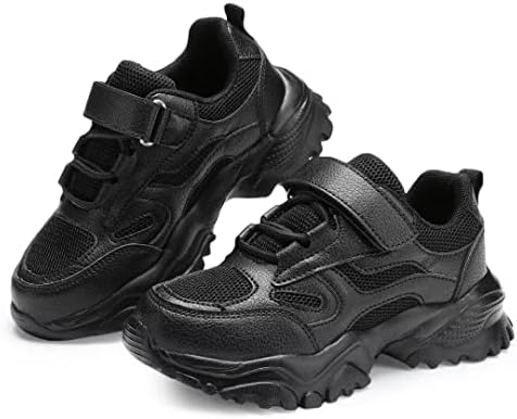 יבי נעלי בנות טניס נעלי ילד ריצה עור סניקרס לנשימה רשת נעלי ספורט קל משקל ילדים הליכה נעליים