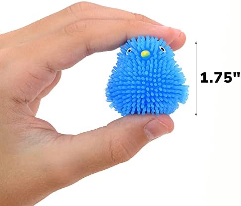 כדורי נפיחה לילדים - צעצועי עוף עוף לילדים בגודל 1.75 אינץ
