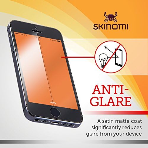 מגן מסך מט של Skinomi Matte התואם לסרט Apple iPad Mini 6 אנטי-בוהק מט.