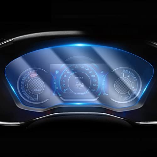 רכב מסך מכשיר פנל משוריינת זכוכית סרט מד מהירות מגן סרט אביזרי עבור יונדאי סנטה פה 2019 2020