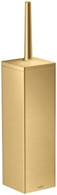 אקסור אוניברסלי מלבני אסלת מברשת מחזיק, קיר רכוב ב מלוטש זהב אופטי, 42655990