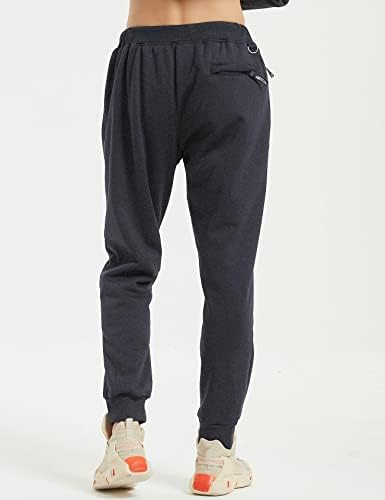 מכנסי פלייס חורפנים של Pehmea מכנסי טרנינג מרופדים מכנסיים רצים חמים אתלטים מכנסיים