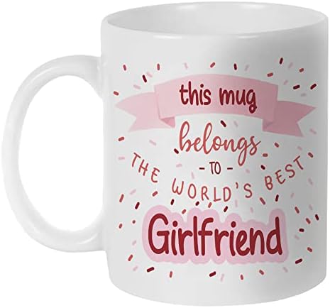 ספל קפה לחברה הטובה בעולם של פאטבייבי, כוס תה מתנות לחברה חמודה, מתנות יום הולדת רומנטיות ליום האהבה