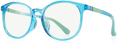 שמח של אנטי כחול אור חסימת משקפיים לילדים בנות בני משקפיים לילדים גיל 6-10