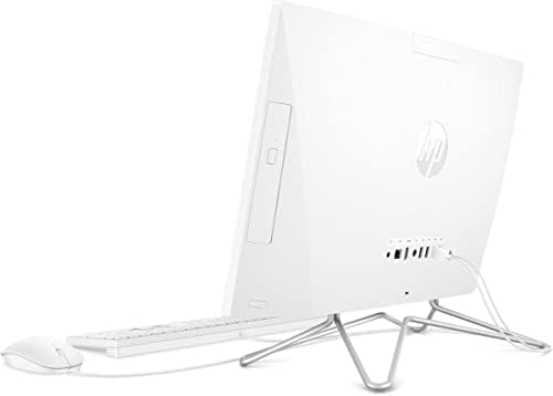 HP 22-DF0003W שולחן העבודה All-in-One, 21.5 FHD Non-Touch, Intel Celeron G5900T, 4GB RAM, 256GB SSD, Intel UHD