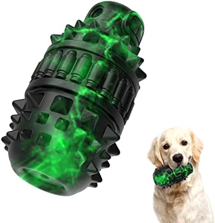 Homipooty 2 חבילה צעצועים לעיסת כלבים לעיסות אגרסיביות גזע בינוני גדול כמעט בלתי ניתן להריסה גומי טבעי קשוח