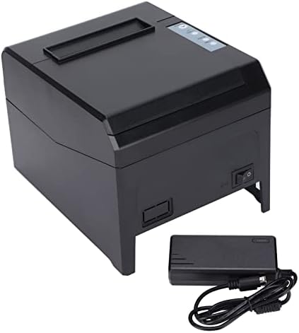 מדפסת תווית משלוח של Heiezoki, מדפסת USB הדפסת מהיר רזולוציה גבוהה הדפסה ברורה צריכת חשמל נמוכה ניידת מדפסת