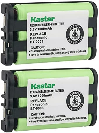 החלפת סוללות של קסטאר 2-חבילות עבור Uniden BBTY0545001, BT0003, BT-0003, CTX440, CTX-440, CLX465,