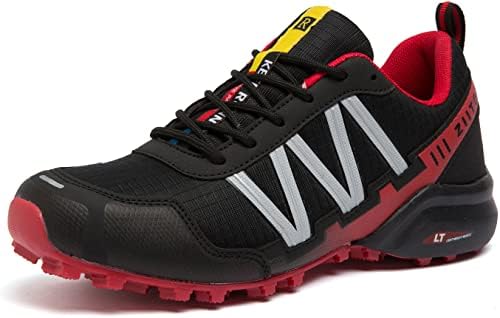 נעלי ריצה של שביל גברים נעלי טיול אטומות למים מרופדות נעלי ספורט חיצוניות בכל שטח טרקים מסלול מחוספס