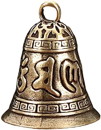 Washranp קישוטי פעמון ברונזה ישנים גאדג'טים מיני תרבות דתית פעמוני