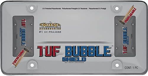 אביזרי קרוזר 73200 TUF Bubble Shield Shield מסגרת, עשן, מסגרת אחת