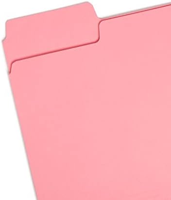 תיקיית קבצים של סמיד סופרטאב, כרטיסייה גדולה בגודל 1/3, גודל אותיות, צבעים בהירים שונים, 24 לחפיסה