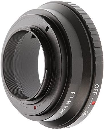 עדשת פוטגה מתאם הר לעדשת Canon FD-Mount ל- Nikon 1 J1 J2 J3 V1 V2 V3 DSLR מצלמות נטולות מראה