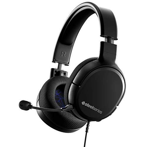 SteelSeries Arctis 1 אוזניות משחק קוויות-מיקרופון Clearcast Clearcast-סרט גימור מפלדה קל משקל-עבור PS5, PS4,