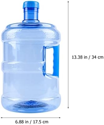 ABAODAM 1.32 ליטר בקבוק מים מיכל מים מיכל מים קיבולת גדולה בקבוק מים דלי אחסון מים ניידים לקמפינג ביתי