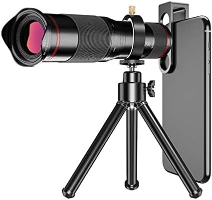 ZSEDP 48X טלסקופ טלסקופ טלפוטו עדשה קליפ למצלמת טלפון סלולרי נייד עם חצובה Selfie