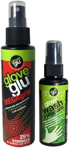 GloveGlu Grip 'n' Wash. מכיל GloveGlu Megagrip Sprany אחיזה
