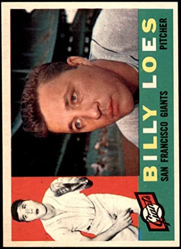1960 Topps 181 Billy Loes San Francisco Giants NM Giants