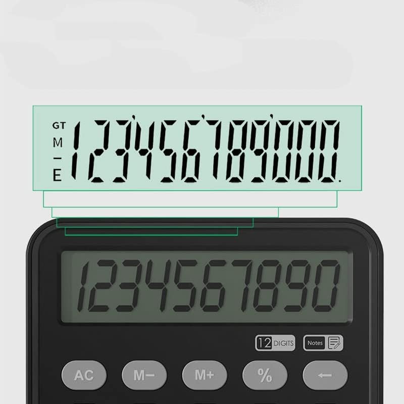 מחשבון רב -פונקציונלי מחשבון עסקים משרד עסקי נייד מחשבון טאבלט כתב יד LCD 12 ספרות מחשבון פיננסי