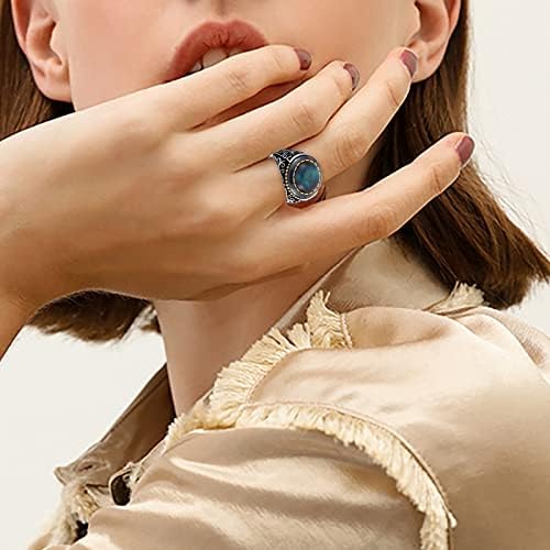 2023 חדש טבעת טבעת נשים של יהלומי טבעת תכשיטי אופנה משובץ אישיות אירוסין נשים של טבעת טבעות תיכון טבעות