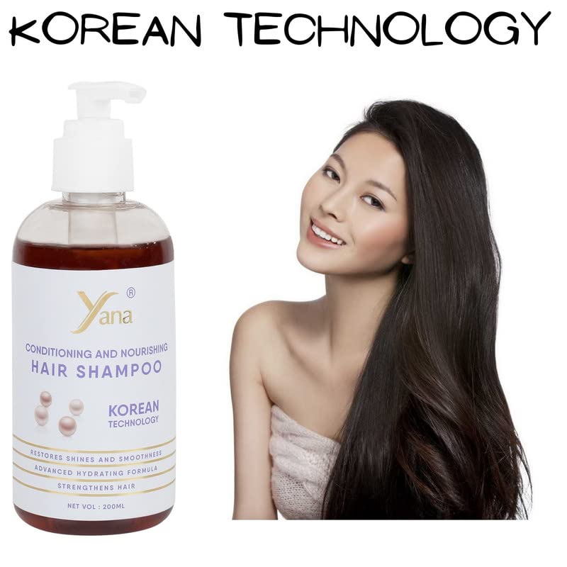 שמפו שיער של יאנה עם שמפו שיער טכנולוגי קוריאני לנשים נפילת שיער