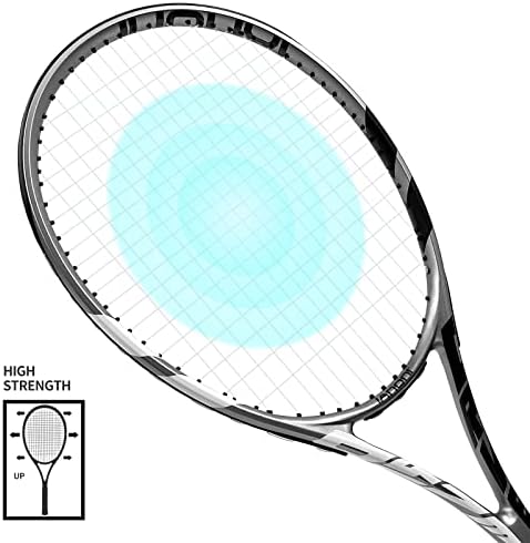 טניס מחבטי 2 שחקנים פנאי למתחילים ,מראש מתוח 27 אינץ אור למבוגרים מחבט סט