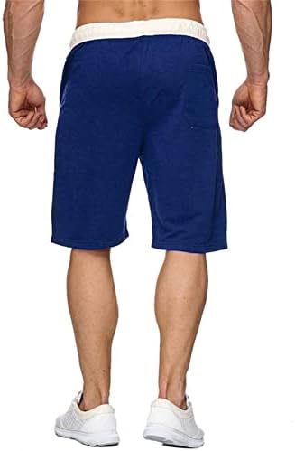מכנסיים קצרים של Jeshifangjiusu של גברים מכנסיים קצרים חוף קיץ חוף קיץ comfor lelastic מותניים