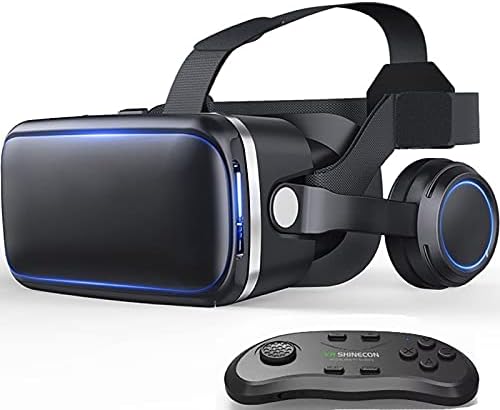 אוזניות VR מציאות מדומה, 3D VR משקפי משקפי תלת מימד חדשים לסרטים משקפי מציאות מדומה 360 מעלות תיאטרון פנורמה
