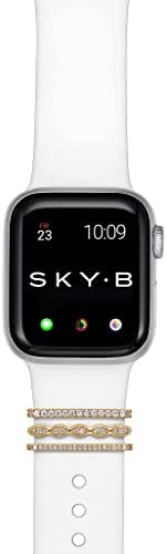 טבעות דקורטיביות של Skyb אביזרים לולאות ללהקות Apple Watch - בחירת קסמי להקת iwatch עבור 38 ממ/40 ממ/41