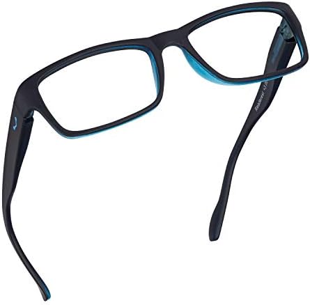אור כחול חסימת קריאת משקפיים מחשב משקפיים, אופנתי עבור גברים ונשים, אנטי בוהק, אנטי לחץ בעיניים,