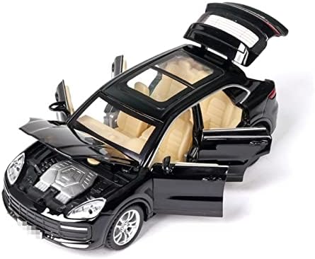 מודל מכוניות בקנה מידה עבור Prosche Cayenne Turbo Diecast Cars Sloy Semoy Metal Metal Model Scale Scale