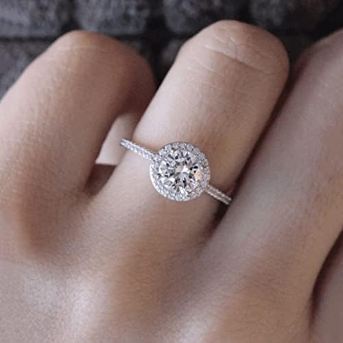 2023 תכשיטים חדשים לנשים אלגנטיות אבן חן אהבה קישוטים למסיבות טבעת קישוטים טבעת חרדה חמודה)