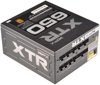 XFX XTR 650W 80+ זהב מודולרי PSU ATX 650 Energy Star אספקת חשמל מוסמכת P1-650B-BEFX
