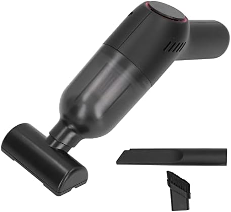 Auzmpiht שואב אבק כף יד אלחוט אלחוטי חזק - שואב אבק נייד נטען USB נטען לרכב וחיות מחמד עם כוח